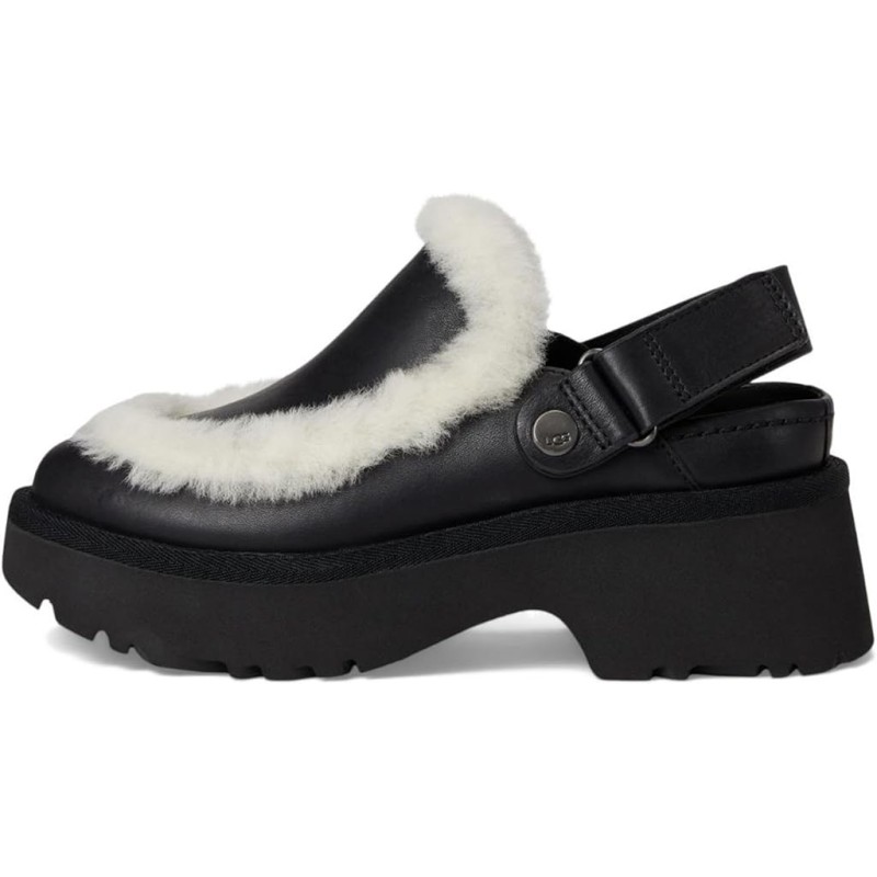 UGG Esmee Leather Clog Semelle Légère Cushionnée
